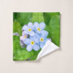 Forget-me-not,  wash cloth