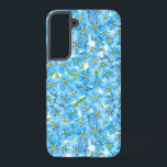 Forget me not watercolor samsung galaxy s22  case<br><div class="desc">Forget me not flowers watercolor pattern made in Photoshop.</div>