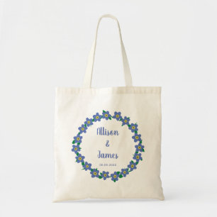 Forget Me Not Wedding Welcome Bag, Hotel Welcome Tote Bag