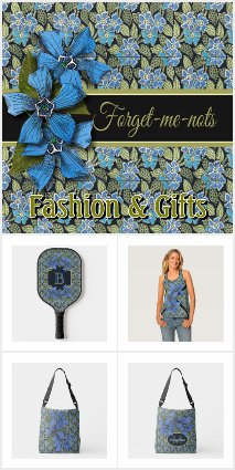 Forget-me-not Wildflowers Gifts & Fashion