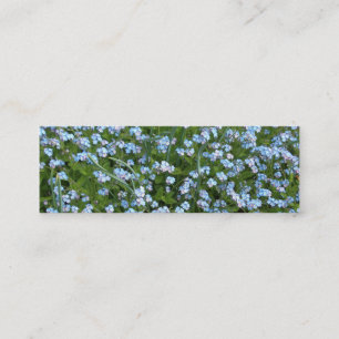 Forget Me Nots Bookmark Business Card