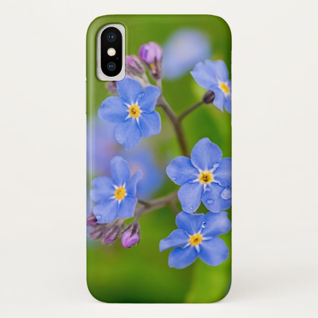 Forget me nots Case-Mate iPhone case (Back)