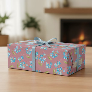 Forget-Me-Nots Gift Wrap