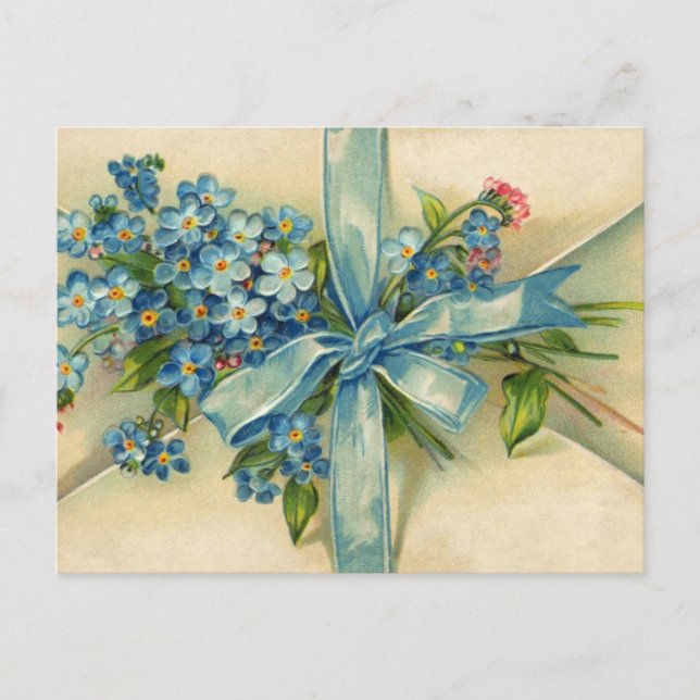 forget-me-nots postcard (Front)