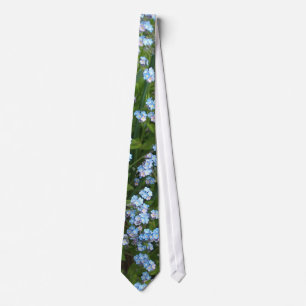 Forget Me Nots Tie