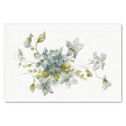 Forget Me Nots Tissue Paper