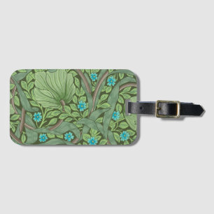 Forget-Me-Nots, Wallpaper by William Morris Luggage Tag