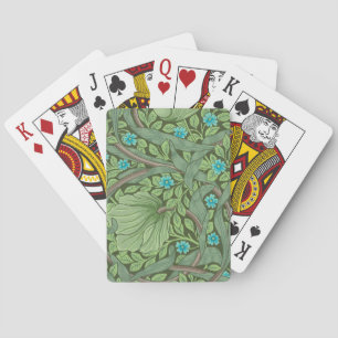 Forget-Me-Nots, Wallpaper by William Morris Poker Cards