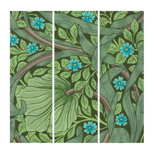 Forget_Me_Nots Wallpaper by William Morris Triptych