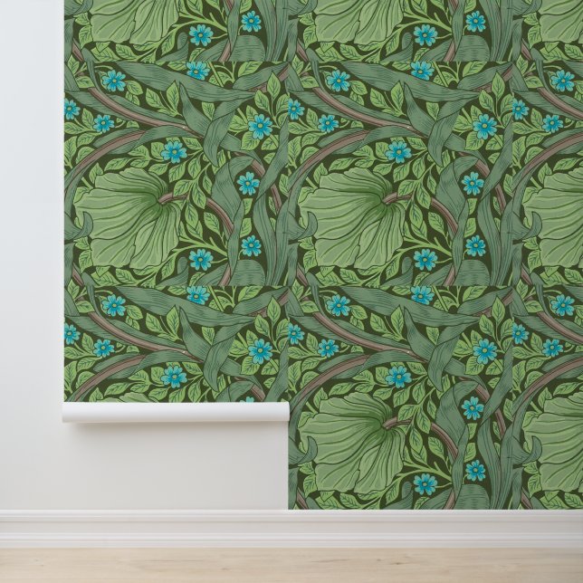 Forget-Me-Nots, Wallpaper by William Morris Wallpaper (Application)