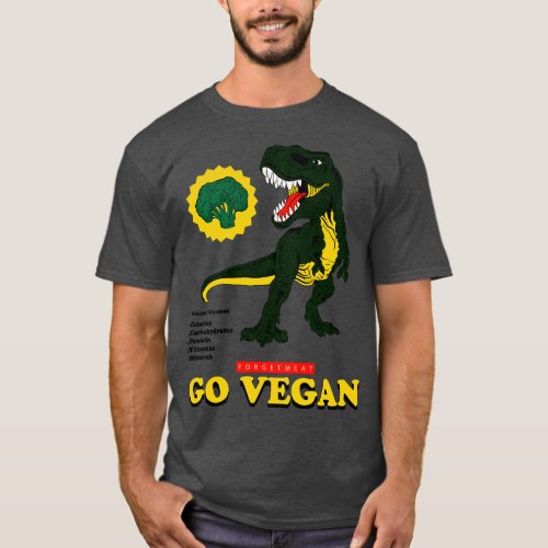 Forget Meat Go Vegan T_Shirt
