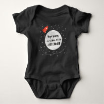 Forget princess astronaut rocket universe moon baby bodysuit Forget princess astronaut rocket universe moon baby bodysuit