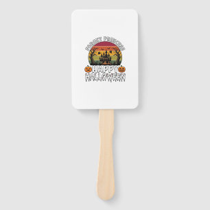 Forget Princess Happy Halloween Haunted House Pump Hand Fan