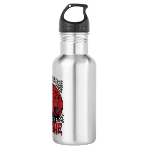 Forget Princess Zombie Blood Moon Graveyard Bats S Stainless Steel Water Bottle