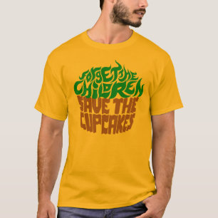 Forget the Children - Green+Chocolate T-Shirt