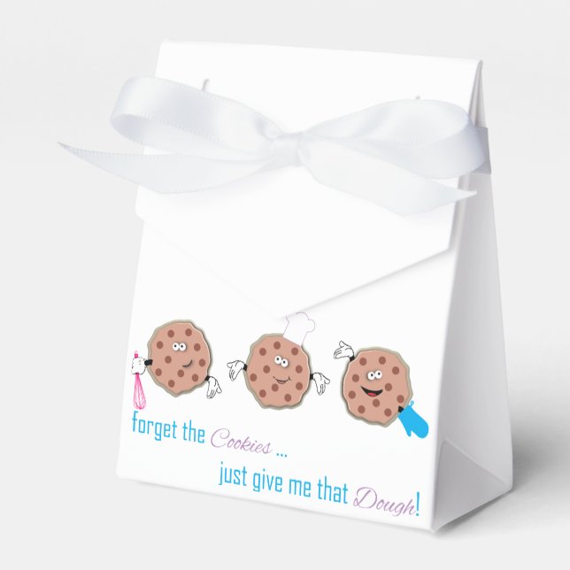 Forget the Cookies Favor Boxes (Front Side)