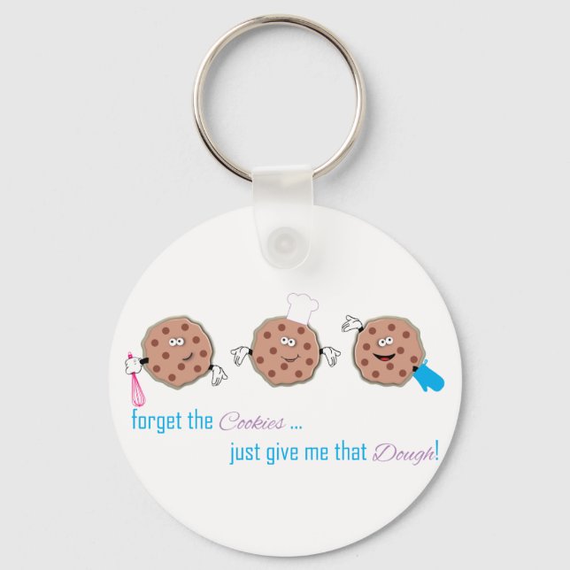 Forget the Cookies Keychain (Front)