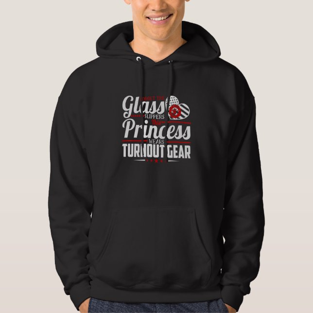 Forget The Glass Slippers This Princess Wears Turn Hoodie (Front)