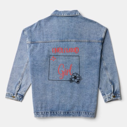 FORGET THE MISTAKE REMEMBER THE LESSON  DENIM JACKET