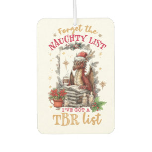 Forget The Naughty List I've Got a TBR List Air Freshener