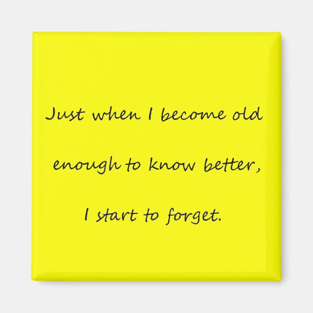 Forgetful Magnet (Front)
