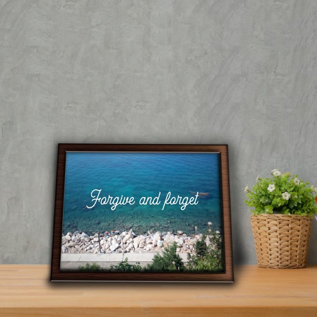 Forgive and forget proverb poster (Creator Uploaded)