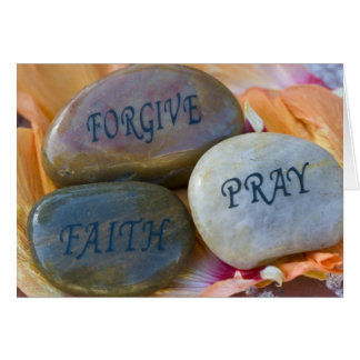 Forgive Faith and Pray Rocks 1 Cards