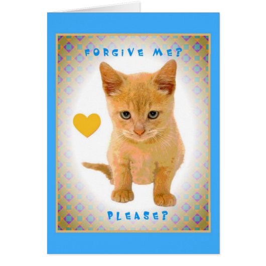 Forgive me? Please? Cards (Front)