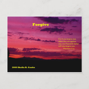 Forgive Postcard
