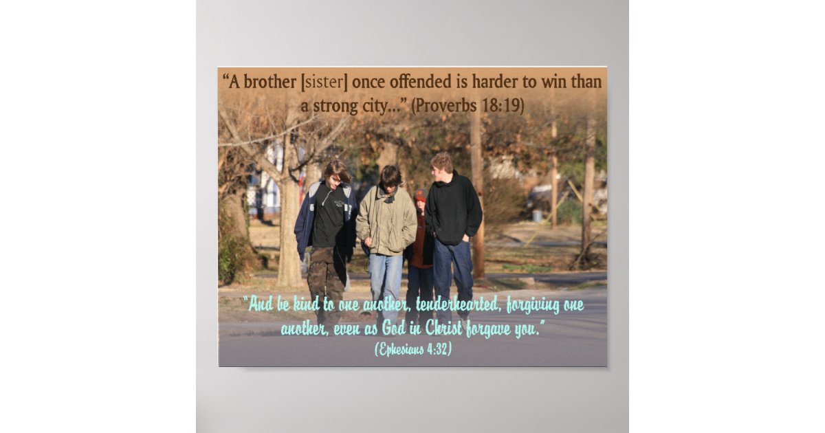 Forgive Poster | Zazzle