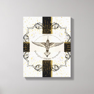 Forgive them ANYWAY inspirational hummingbird Canvas Print