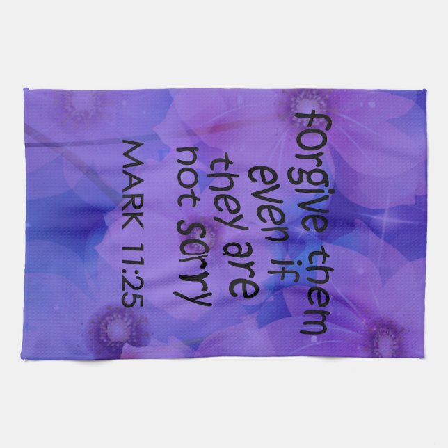 Forgive Them Kitchen Towel (Horizontal)