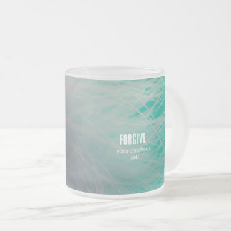 Forgive Your Childhood family Frosted Glass Coffee Mug