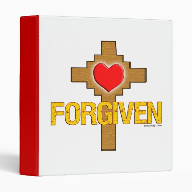 Forgiven 3 Ring Binder (Front/Spine)