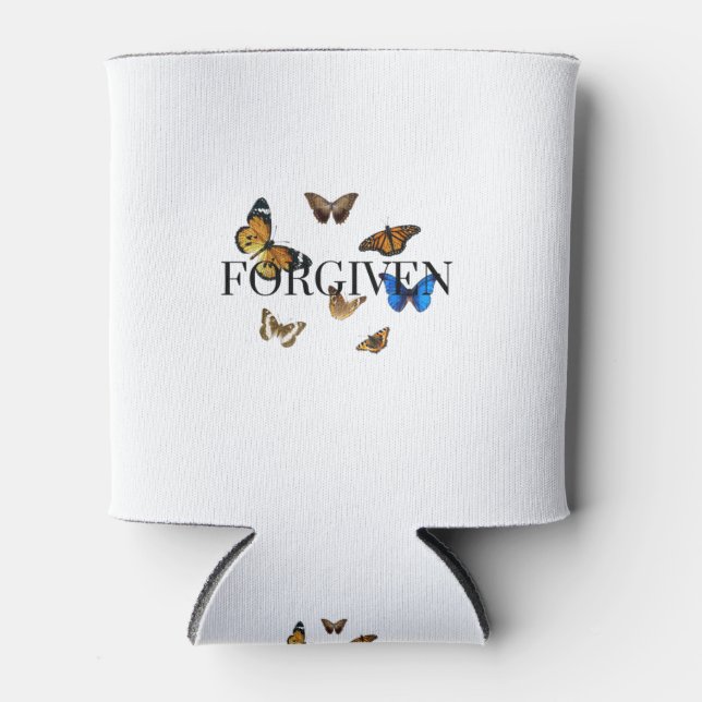 Forgiven - Beautiful Butterfly - Insects Can Cooler (Front)