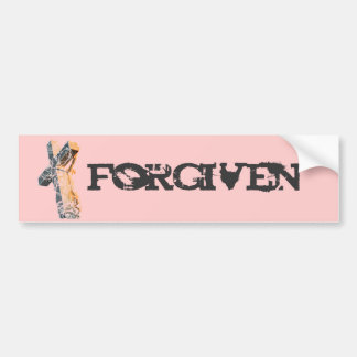 Forgiven Bumper Sticker