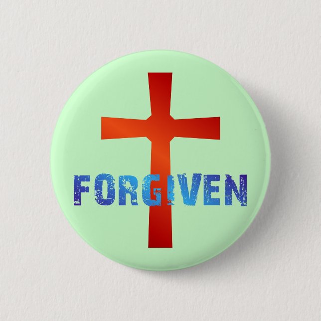 Forgiven Button (Front)
