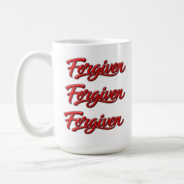 Forgiven Coffee Mug (Left)