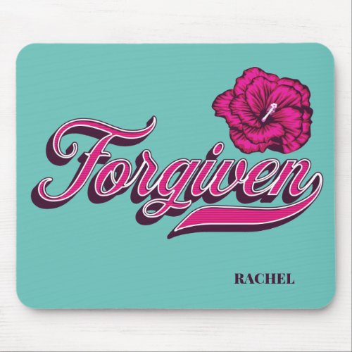 Forgiven Hibiscus Mouse Pad