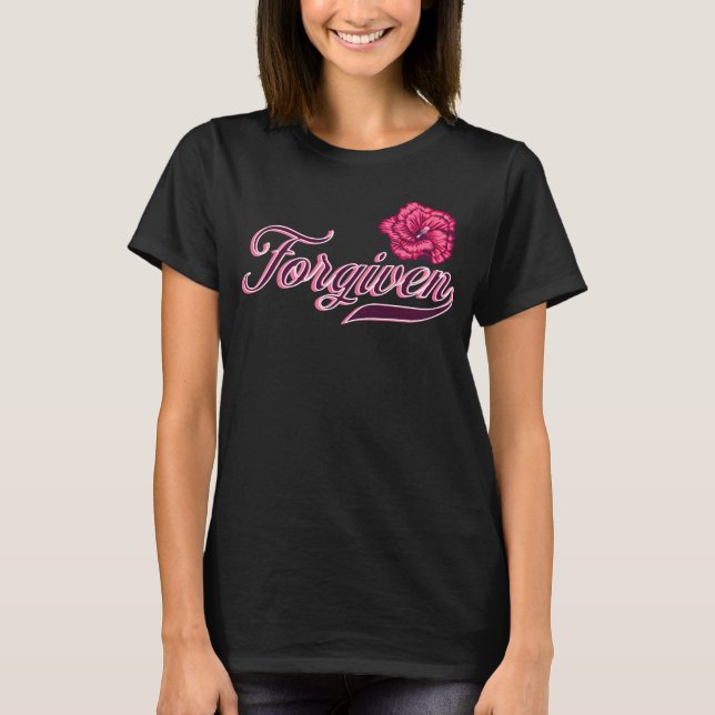 Forgiven Hibiscus   T-Shirt (Front)