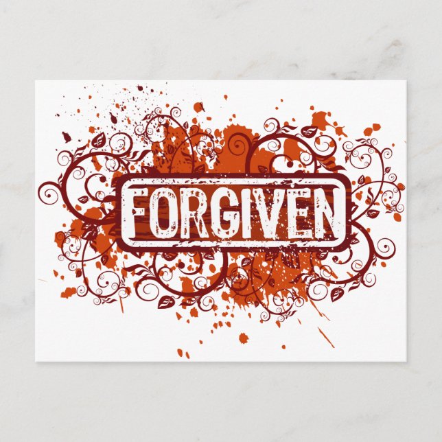 Forgiven Postcard (Front)