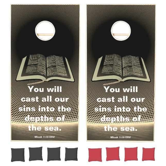 Forgiven scripture cornhole set (Set)