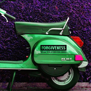 Forgiveness, 2 in 1, Vegan Sticker