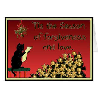 forgiveness and love Christmas card