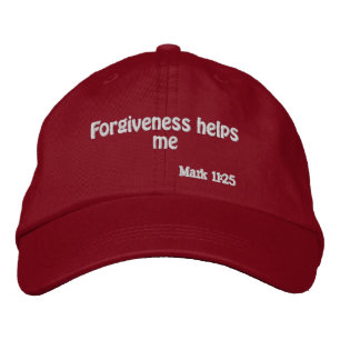 Forgiveness helps me  Customize it Embroidered Baseball Cap