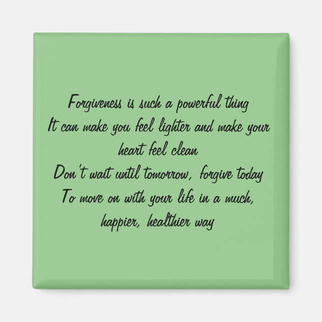 Forgiveness Magnet (Front)