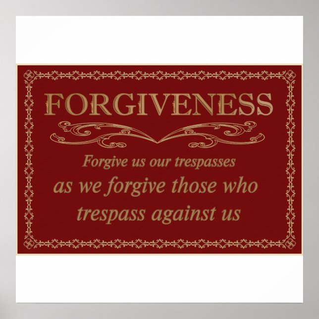 Forgiveness Poster (Front)