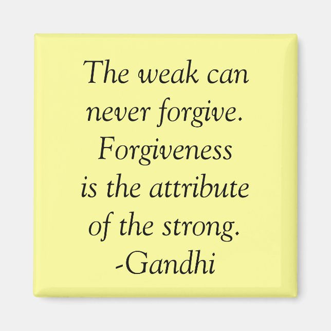 forgiveness quote magnet (Front)
