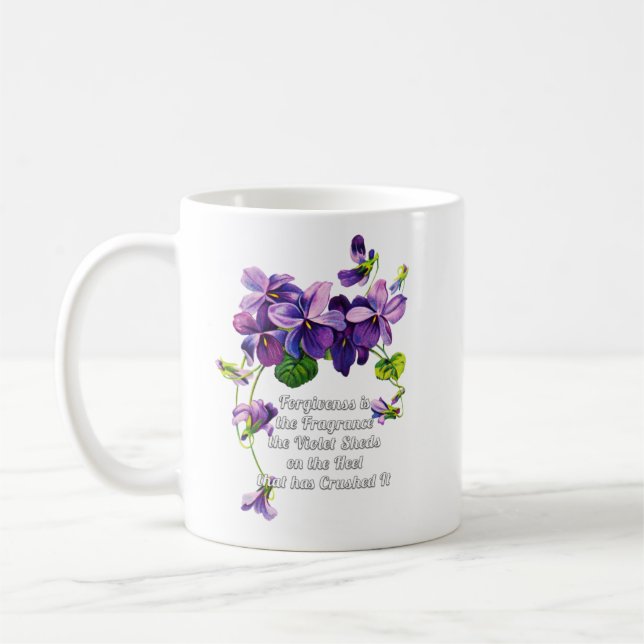 Forgivenss is the Fragrance Coffee Mug (Left)