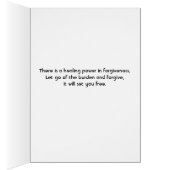 Forgivness for Healing, Metaphysical Holistic Cards (Inside (Right))